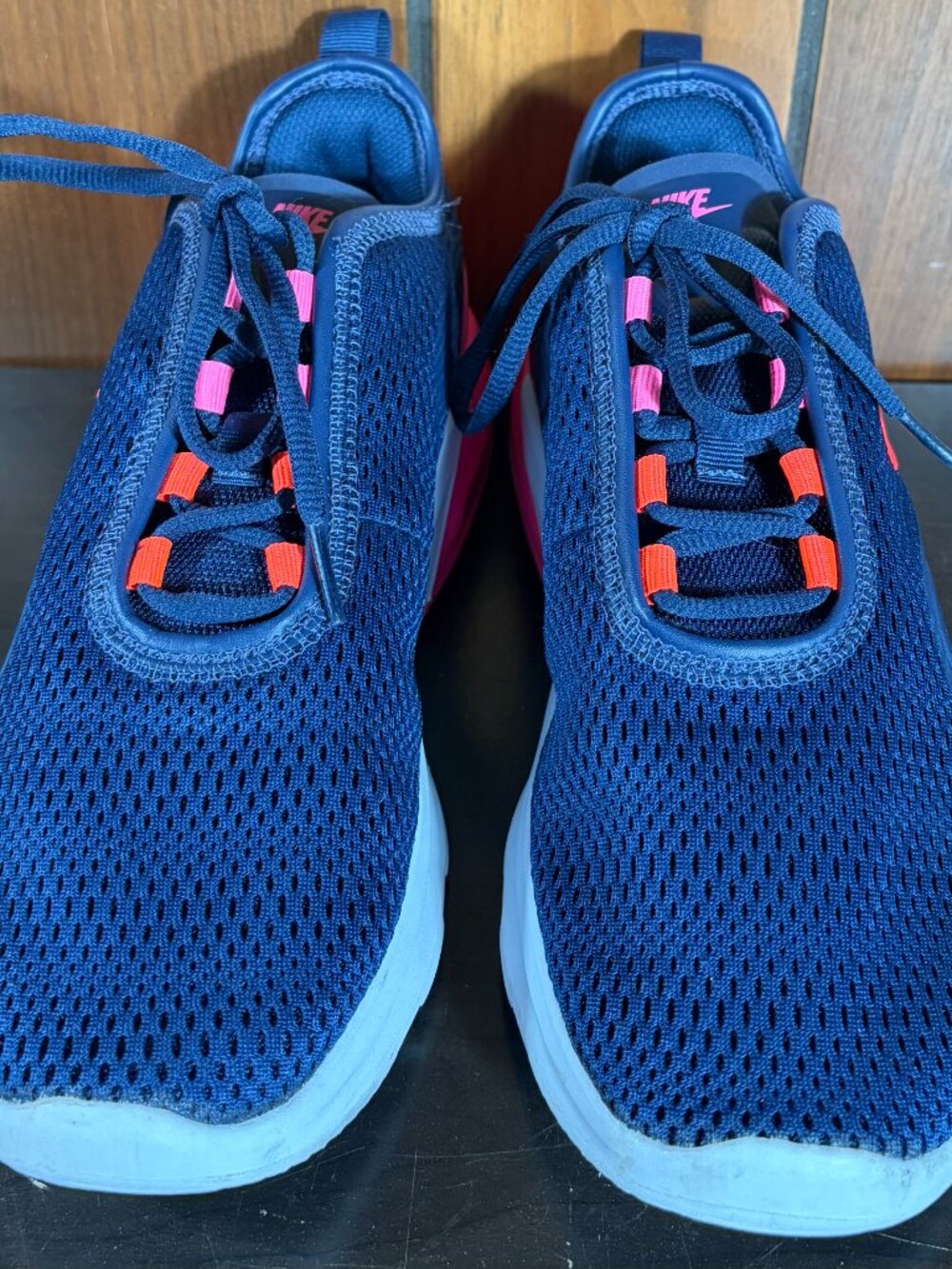 NIke Air Max Motion 2 Navy Pink Blast Womens Sz 8 - CZ7996-400 - EUC - Picture 5 of 9